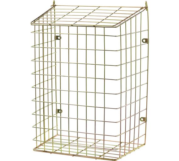 Buy HOME Wall Mountable Letter Cage Brass Finish at Argos.co.uk