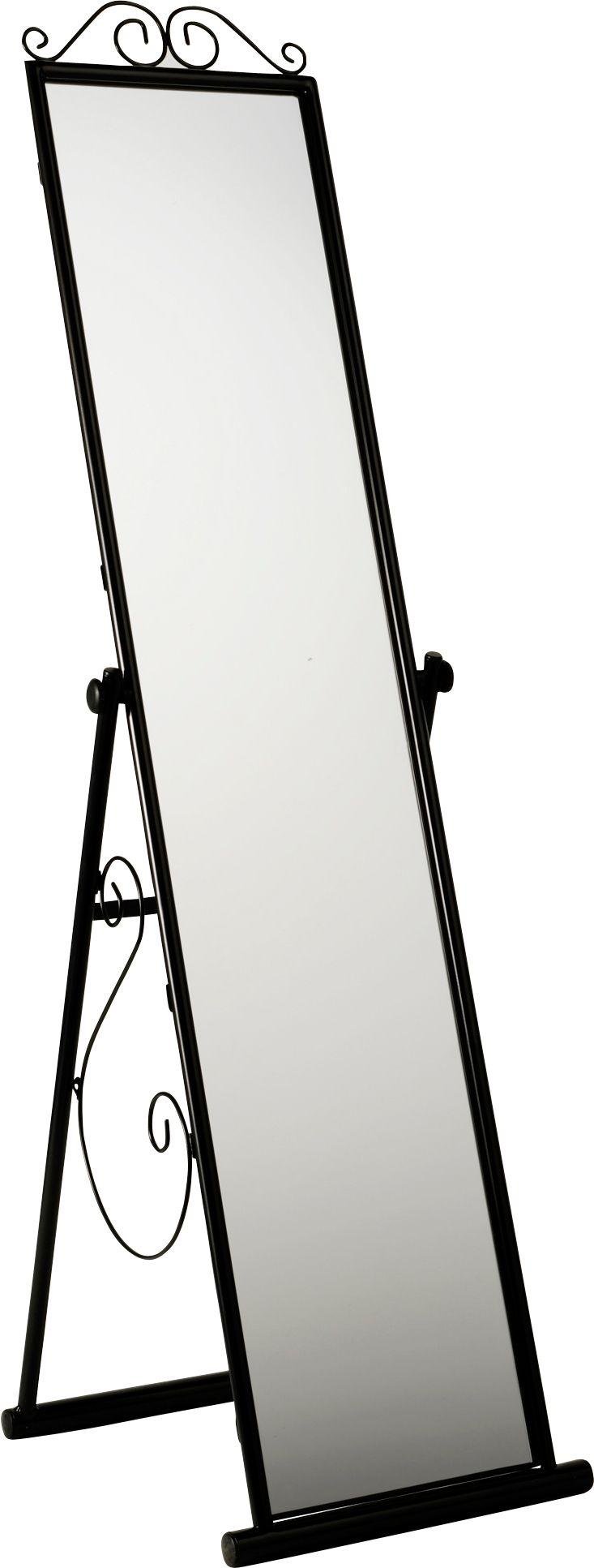 Buy HOME Scroll Freestanding Cheval Mirror Black at Argos.co.uk