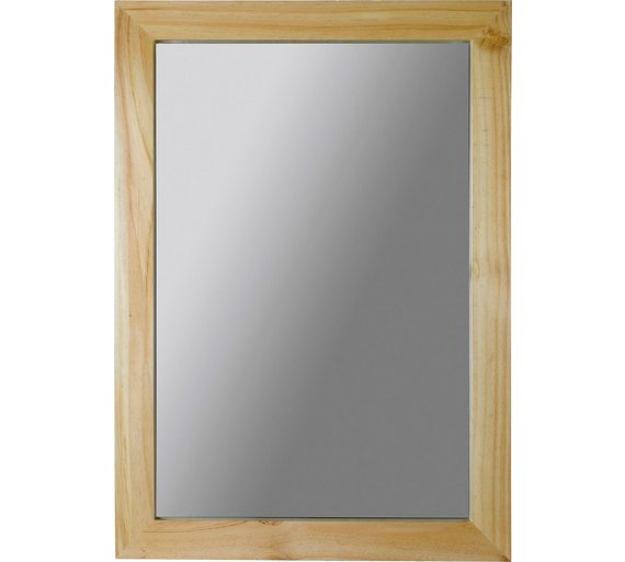 Buy HOME Wooden Wall Mirror Solid Pine at Argos.co.uk Your Online