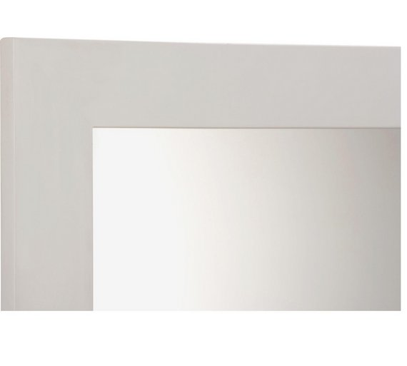 Buy HOME Wooden Full Length Cheval Mirror White at Argos.co.uk Your