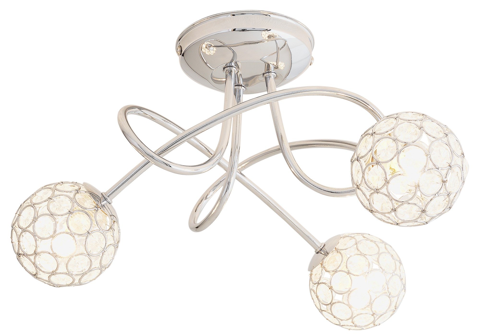 Buy Collection Amelia 3 Light Beaded Globes Ceiling Light at Argos.co