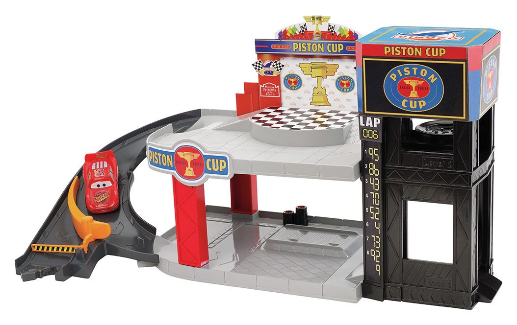 Cars Piston Cup Racing Garage Playset Review