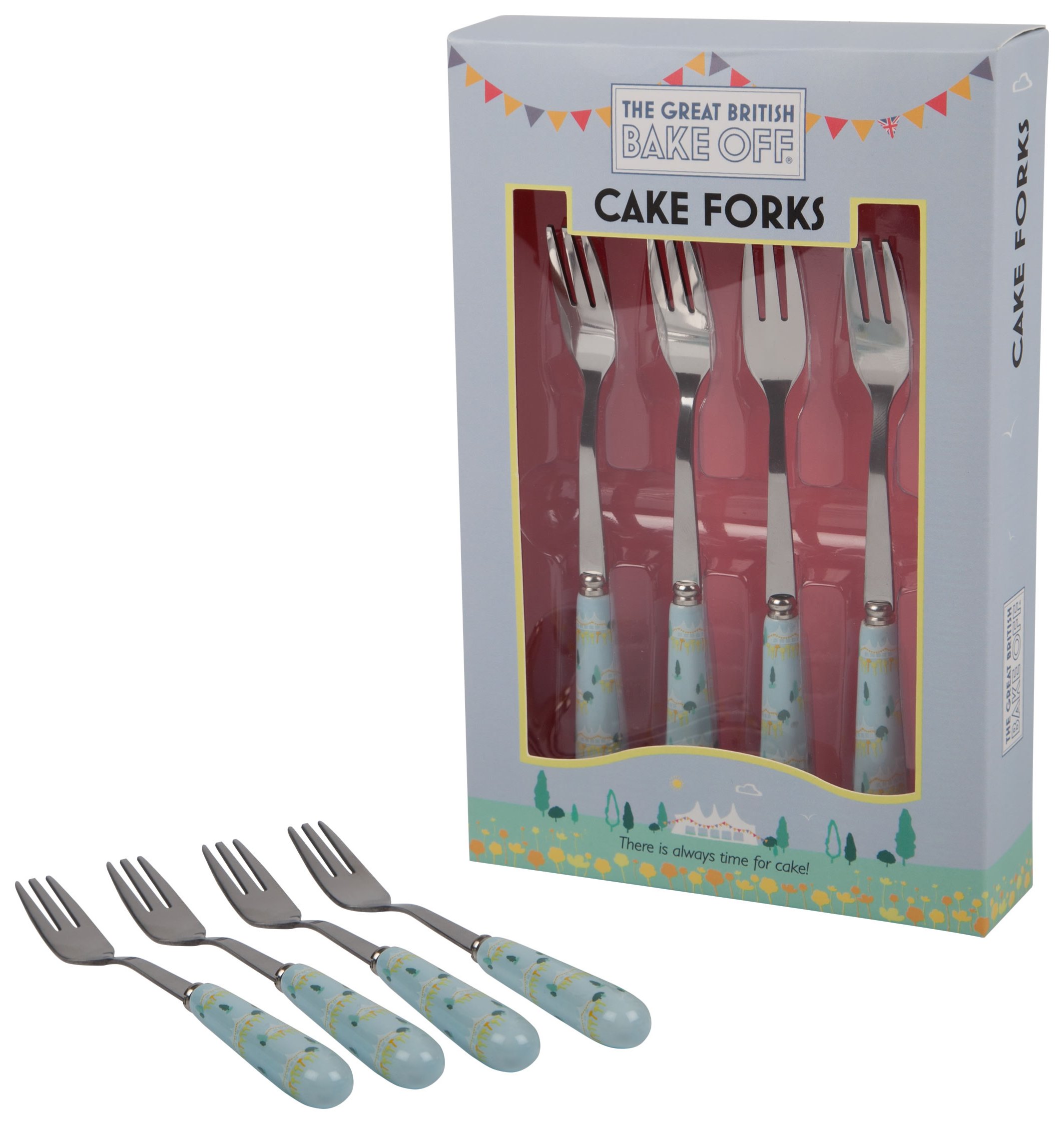 The Great British Bake Off Cake Fork Set. Review