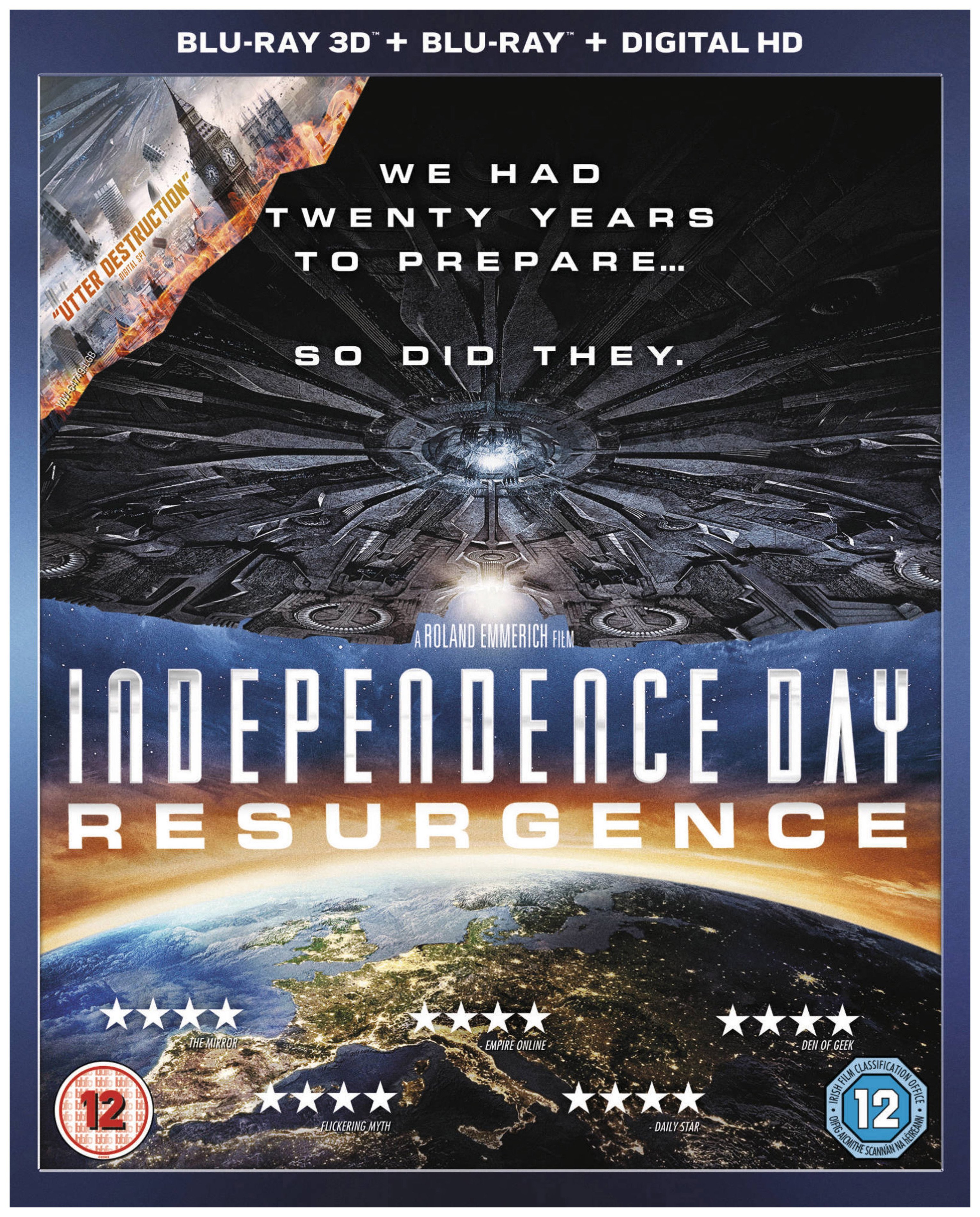 independence day resurgence 3d or not