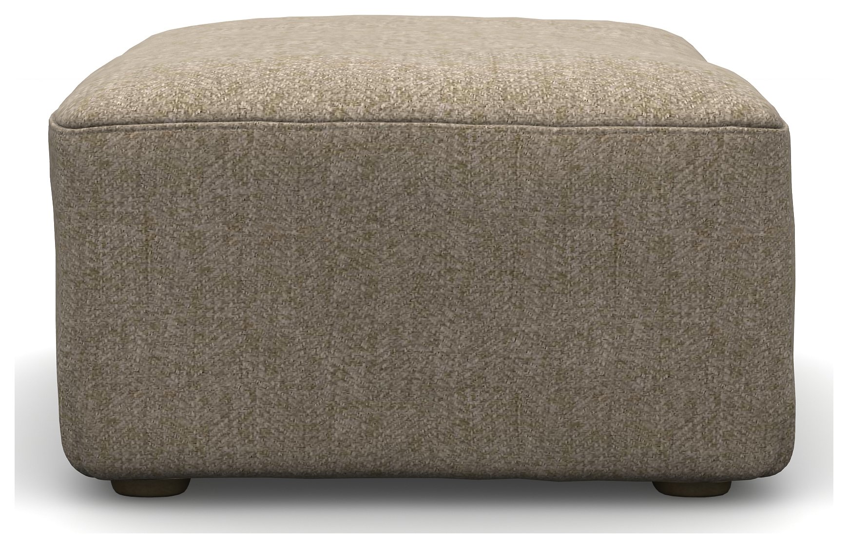 Heart of House Libby Tweed Fabric Footstool - Beige. Review