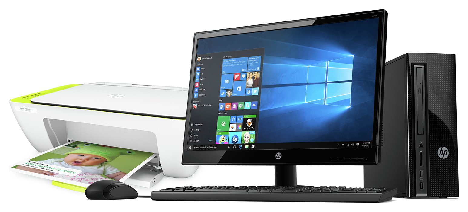 HP 21.5 Inch AMD E2 8GB 2TB Desktop PC and Printer Bundle. Review Review Electronics