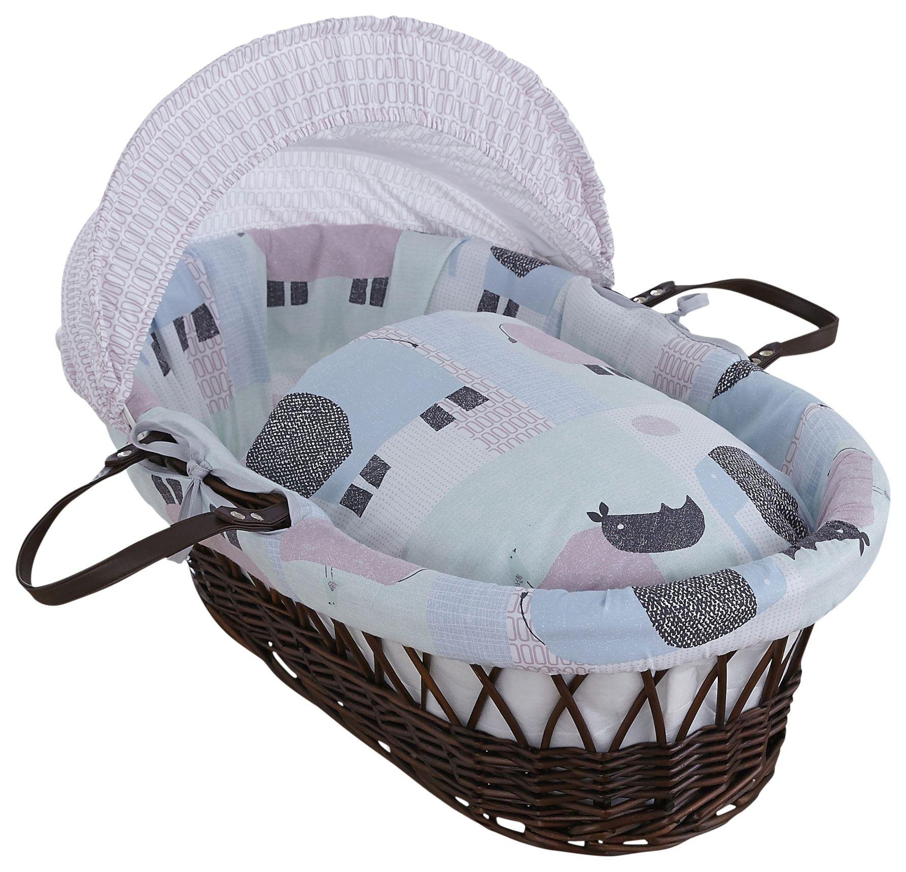 Clair De Lune - Stanley & Pip Dark Wicker - Moses Basket Review