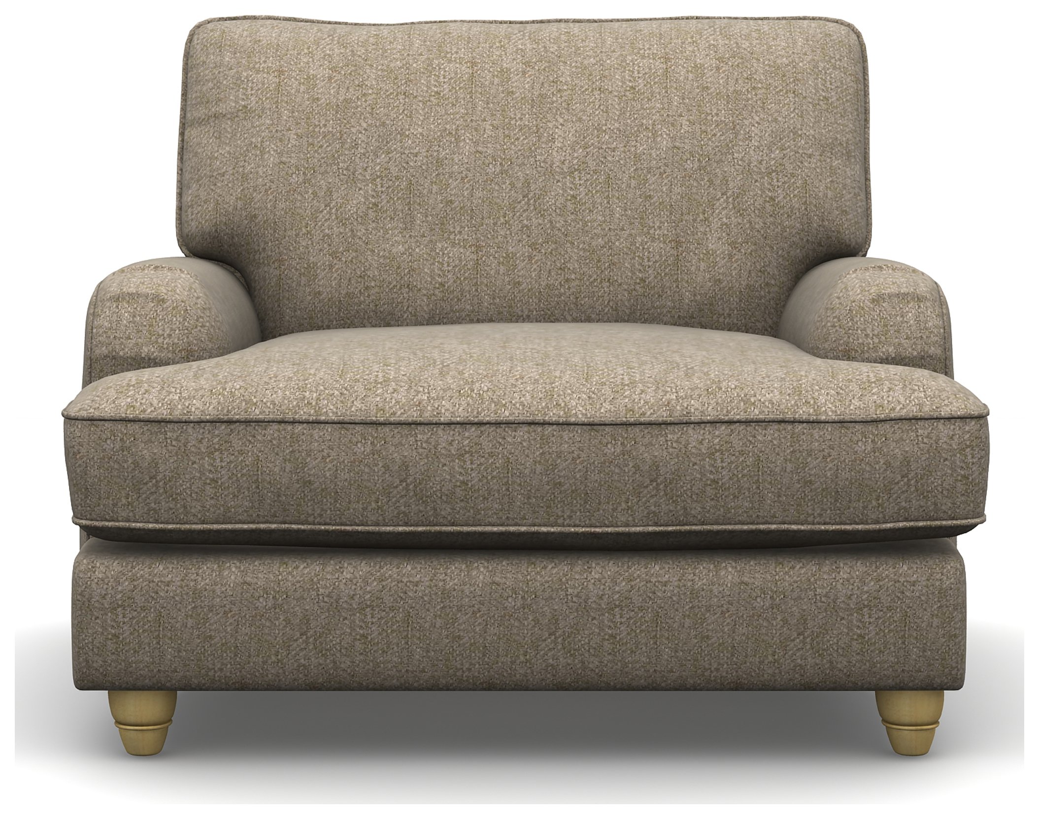 Heart of House Adeline Tweed Fabric Chair - Beige. Review