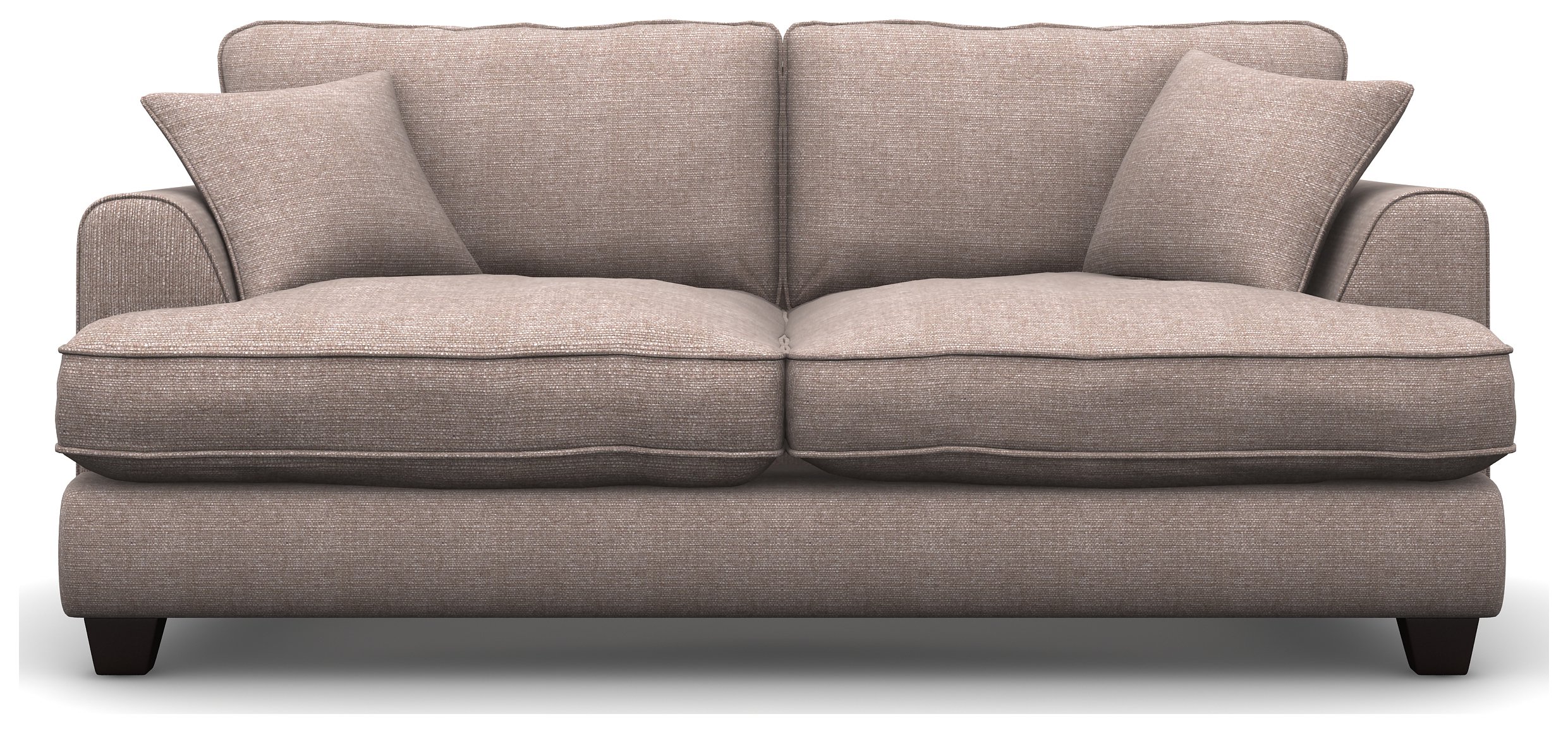 Heart of House Hampstead Large 3 Seater Fabric Sofa - Oyster. Review