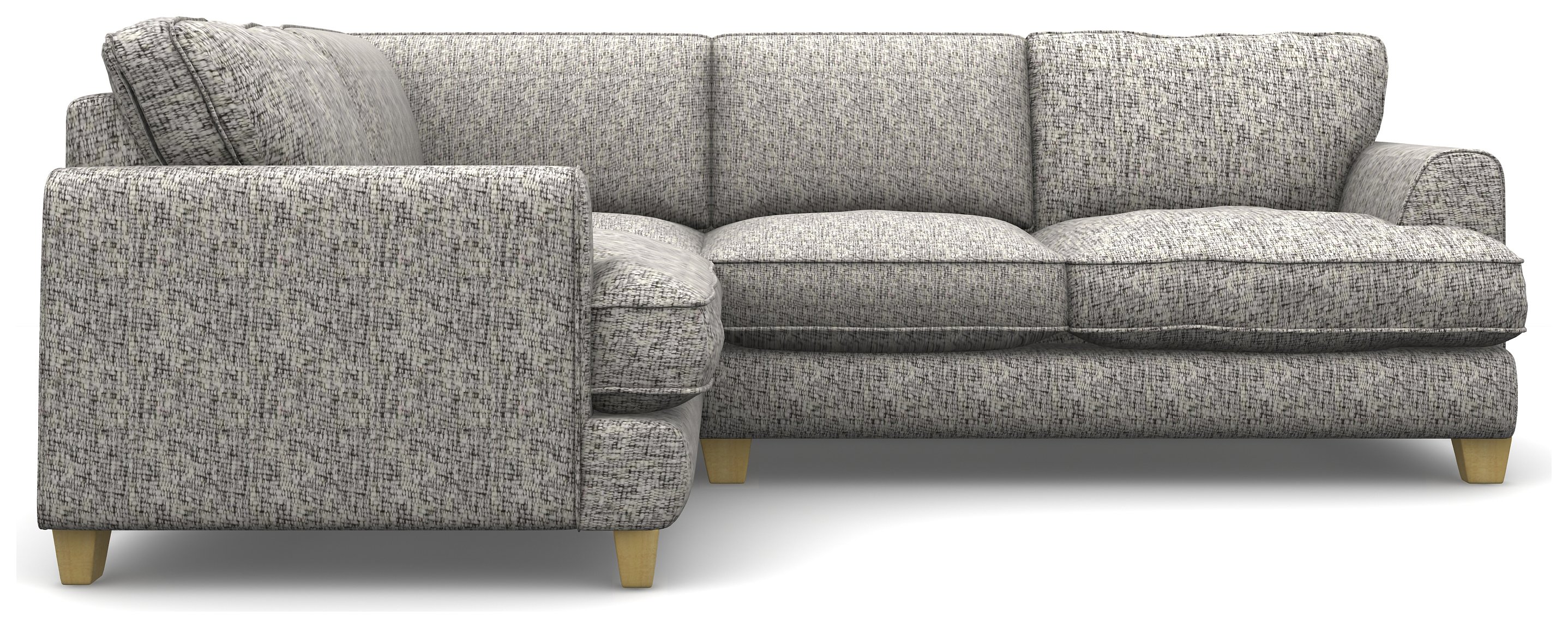 Heart of House Hampstead Fabric Left Corner Sofa - Stone. Review