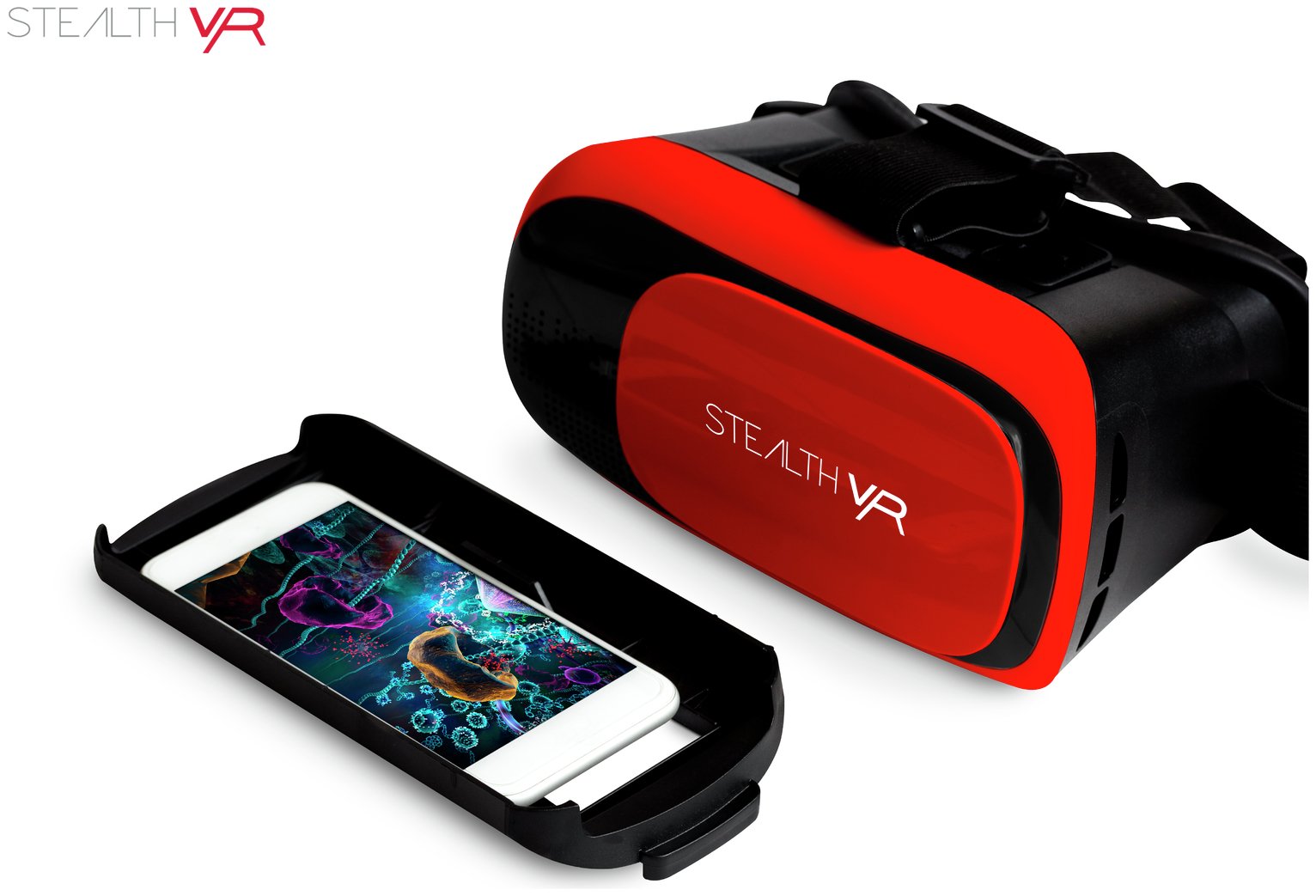 Buy Stealth VR50 Mobile VR Headset Red Virtual Reality Headsets Argos