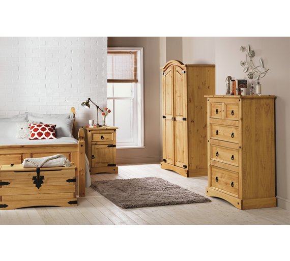 Buy Collection Puerto Rico 2 Door Wardrobe Light Pine at Argos.co.uk