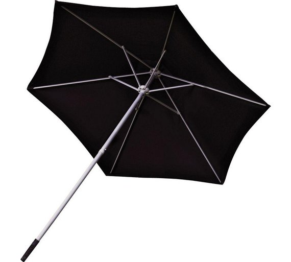 Buy HOME Garden Parasol 2.1m Black at Argos.co.uk Your Online Shop