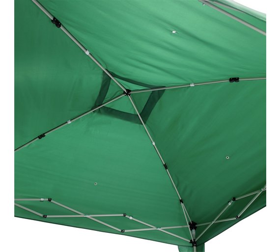 Buy HOME Large Pop Up Square 2.4m x 2.4m Garden Gazebo at Argos.co.uk