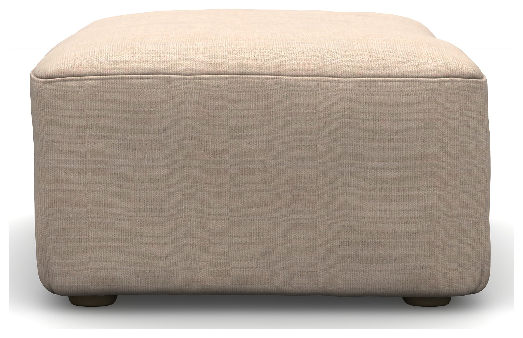 Heart of House Lucas Fabric Footstool - Sand. Review