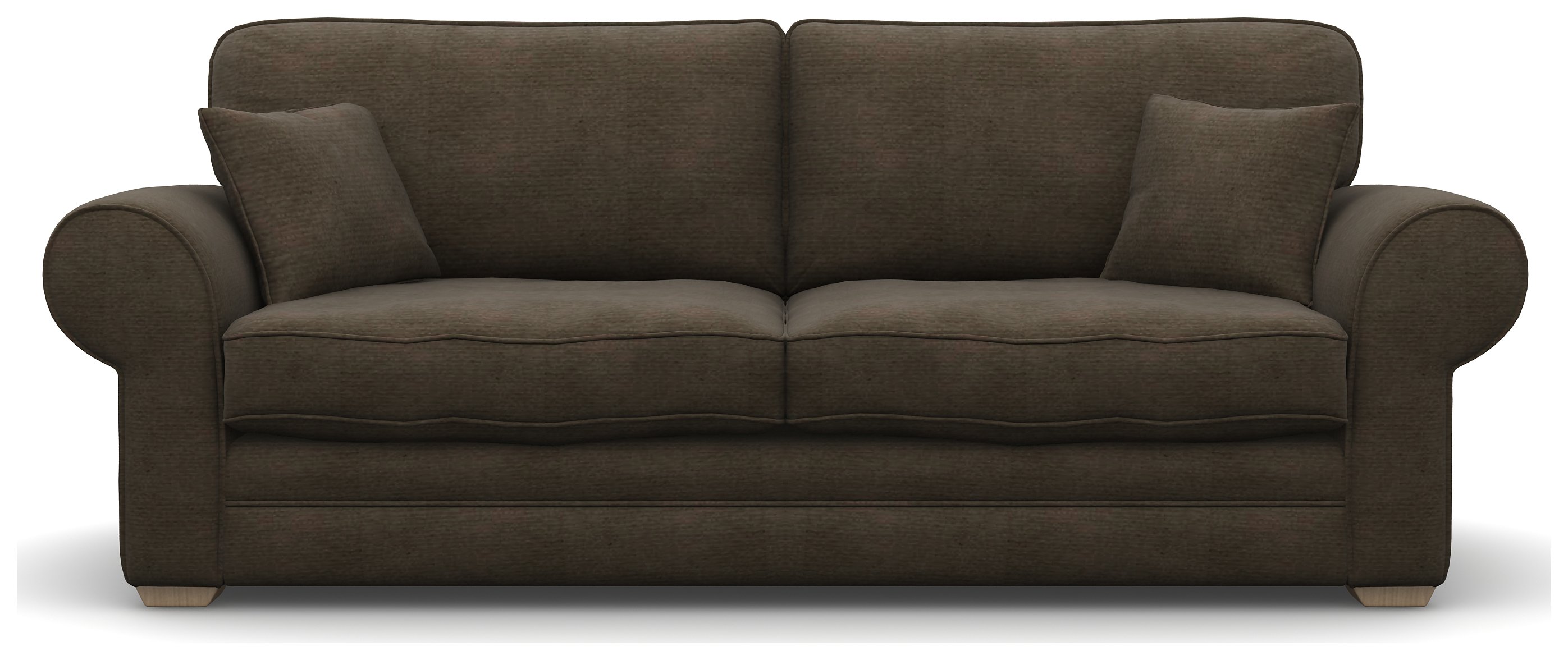 Heart of House Chedworth 4 Seater Fabric Sofa - Teak. Review