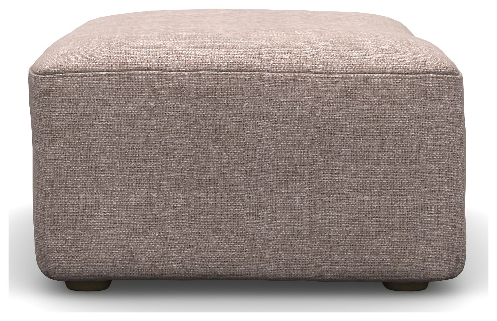 Heart of House Lucas Fabric Footstool - Natural Review