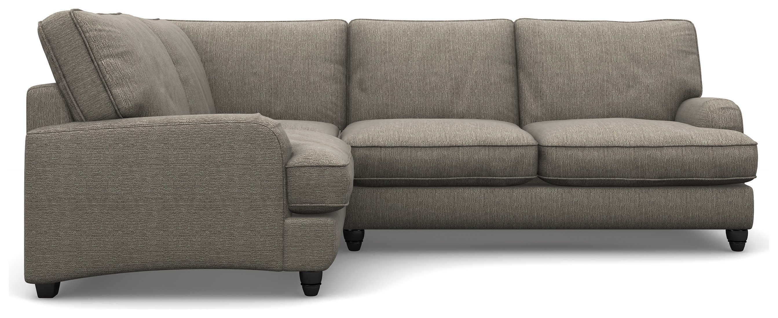 Heart of House Adeline Fabric LH Corner Sofa - Taupe. Review