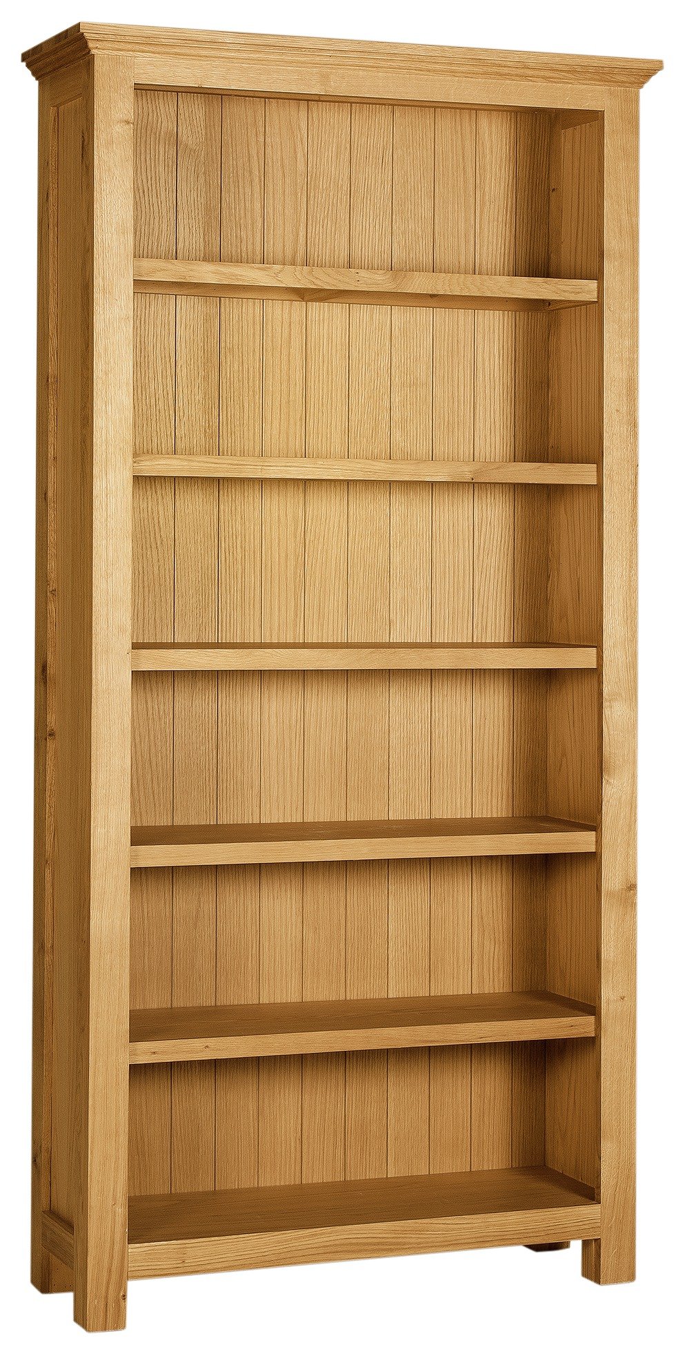 Collection Kingsbury Large Oak & Oak Veneer Bookcase Review