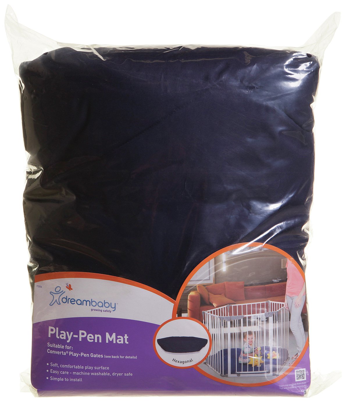 Dreambaby - Playpen Mat - Navy Review