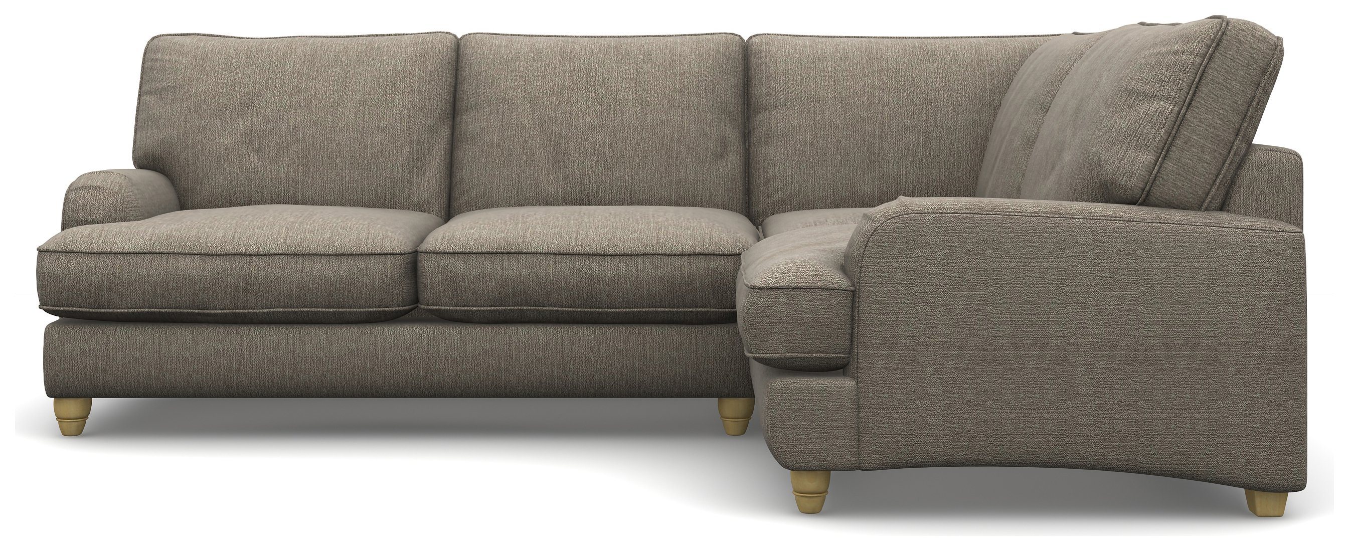 Review of Heart of House Adeline Fabric Right Corner Sofa Taupe