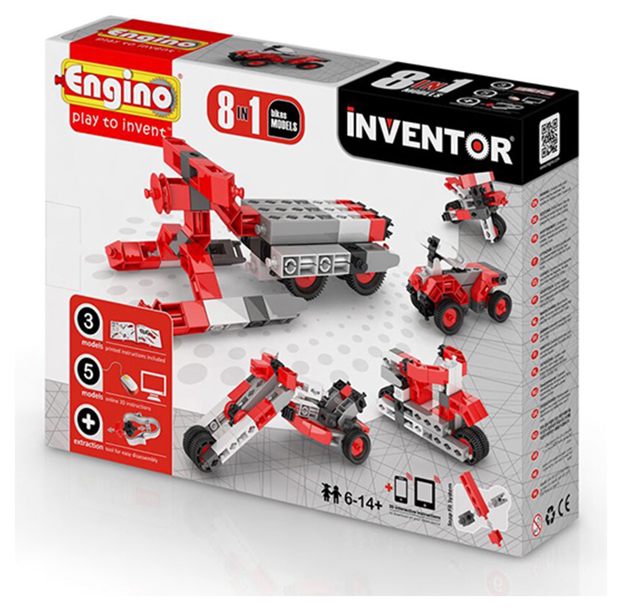 Inventor 8 Models Motorbikes Kit. review