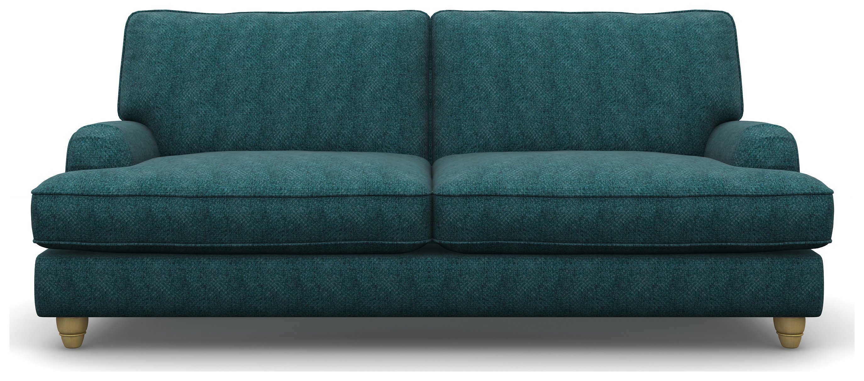 Heart of House Adeline Modern 3 Seater Fabric Sofa - Teal. Review