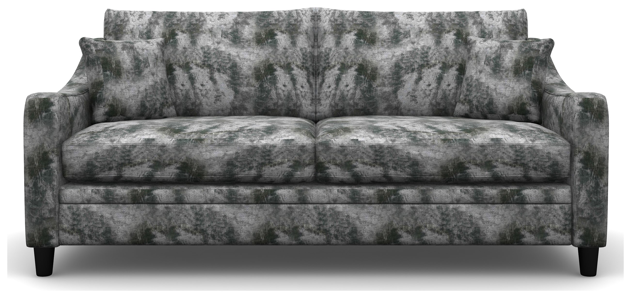 Heart of House Newbury 3 Seater Shimmer Fabric Sofa -Silver. Review