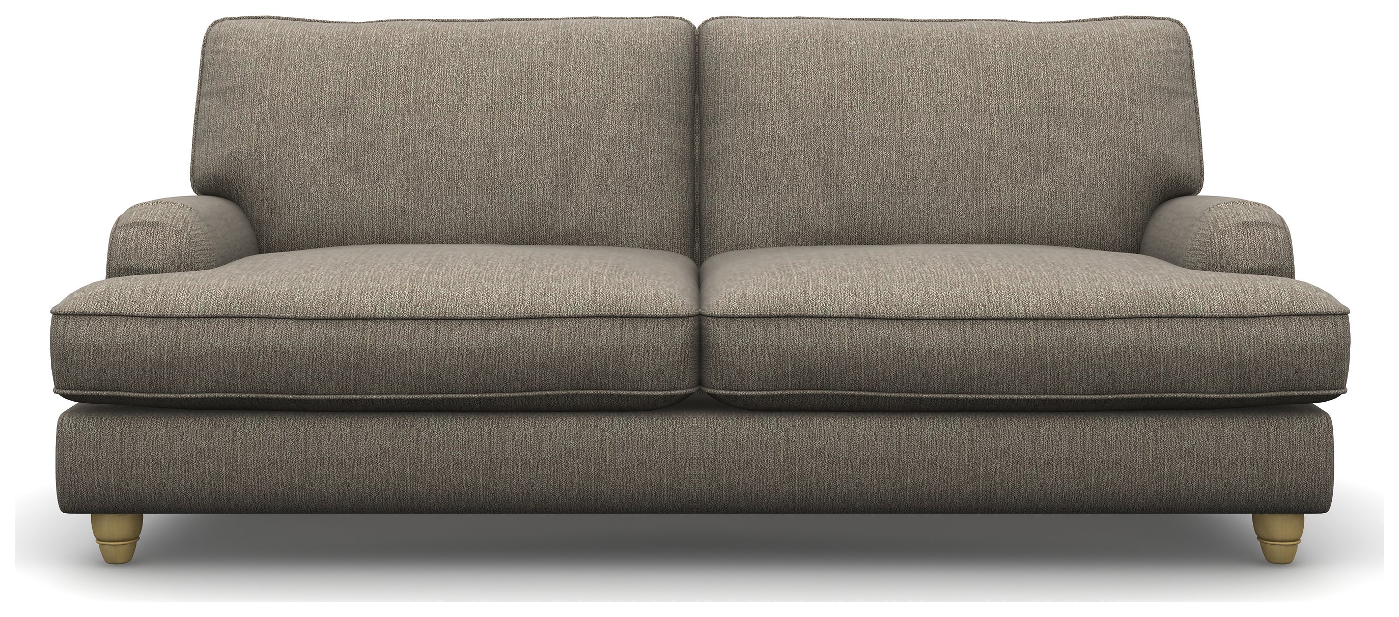 Heart of House Adeline Modern 3 Seater Fabric Sofa - Taupe. Review