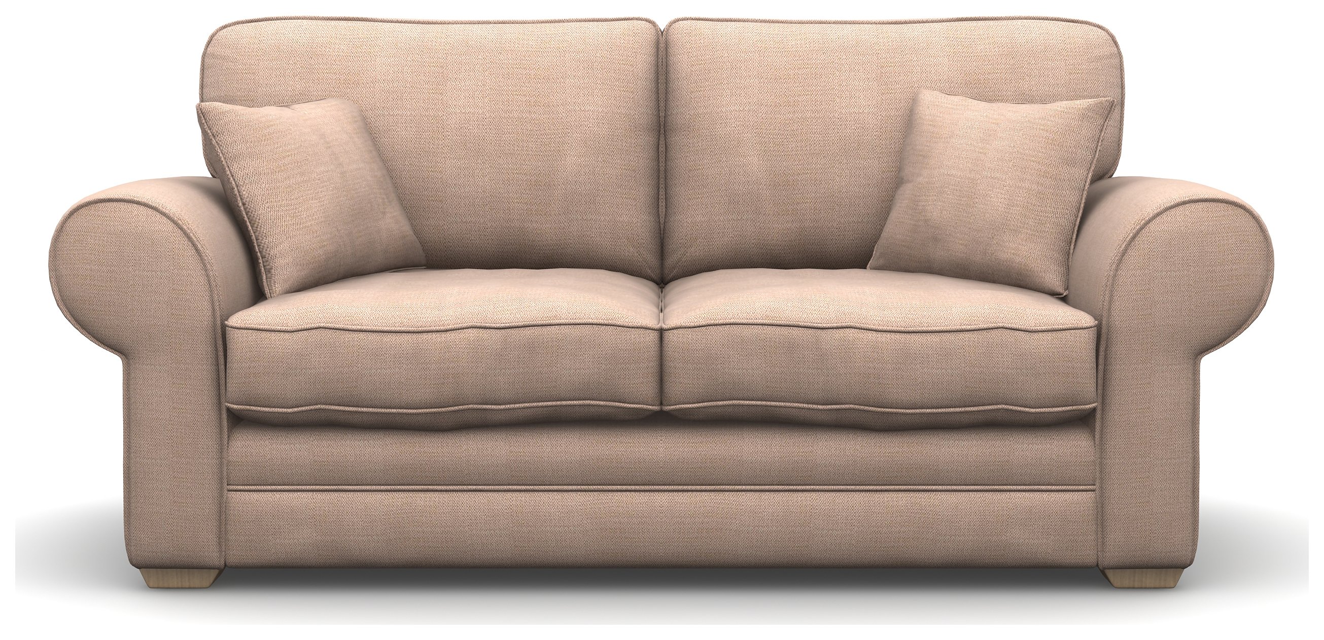 Heart of House Chedworth 2 Seater Old Rose Fabric Sofa review