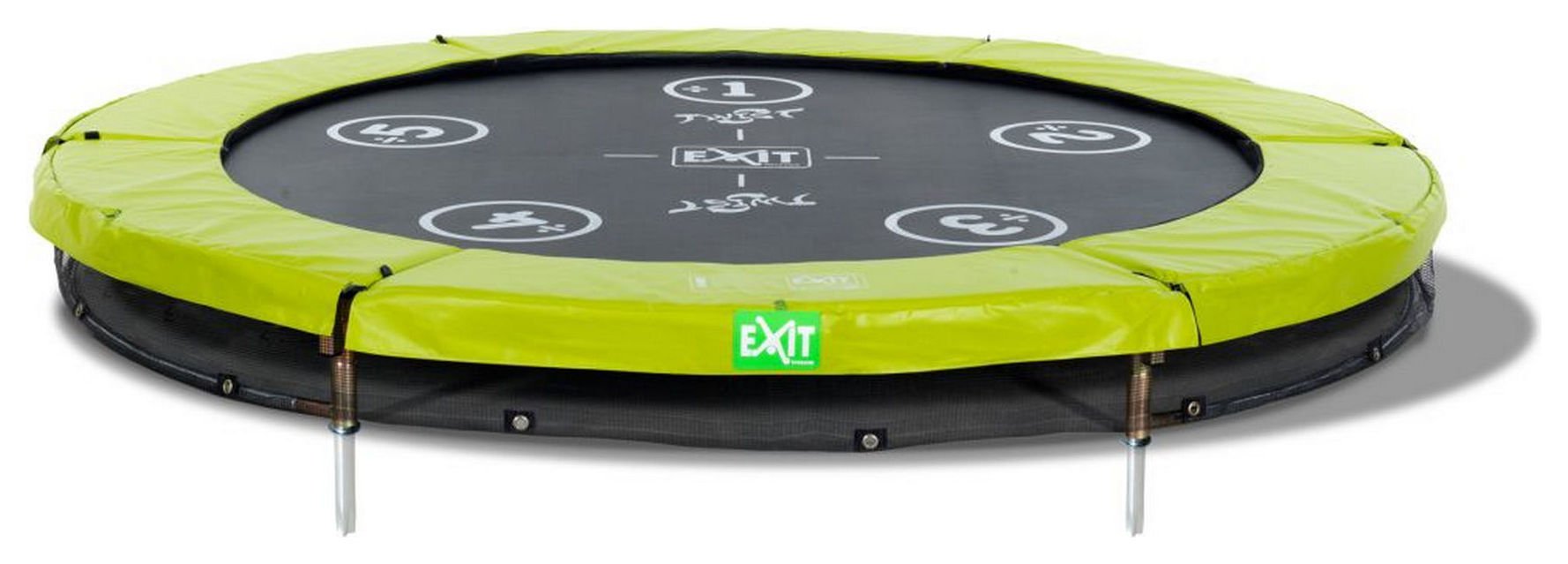 EXIT 8ft Twist Ground Trampoline Review