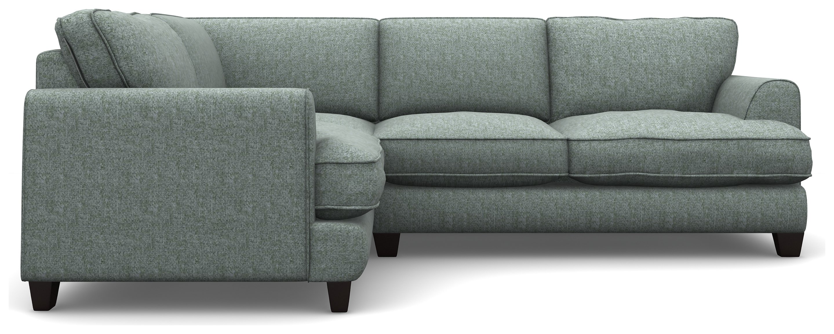 Hampstead Fabric LH Corner Sofa - Duck Egg + Black Legs Review