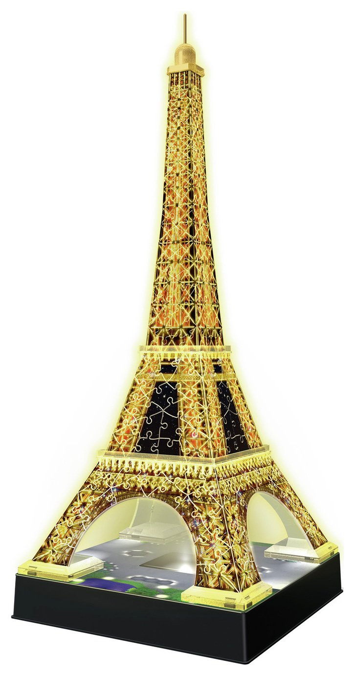 Buy Ravensburger 3D Light Up Eiffel Tower Jigsaw at Argos.co.uk Your