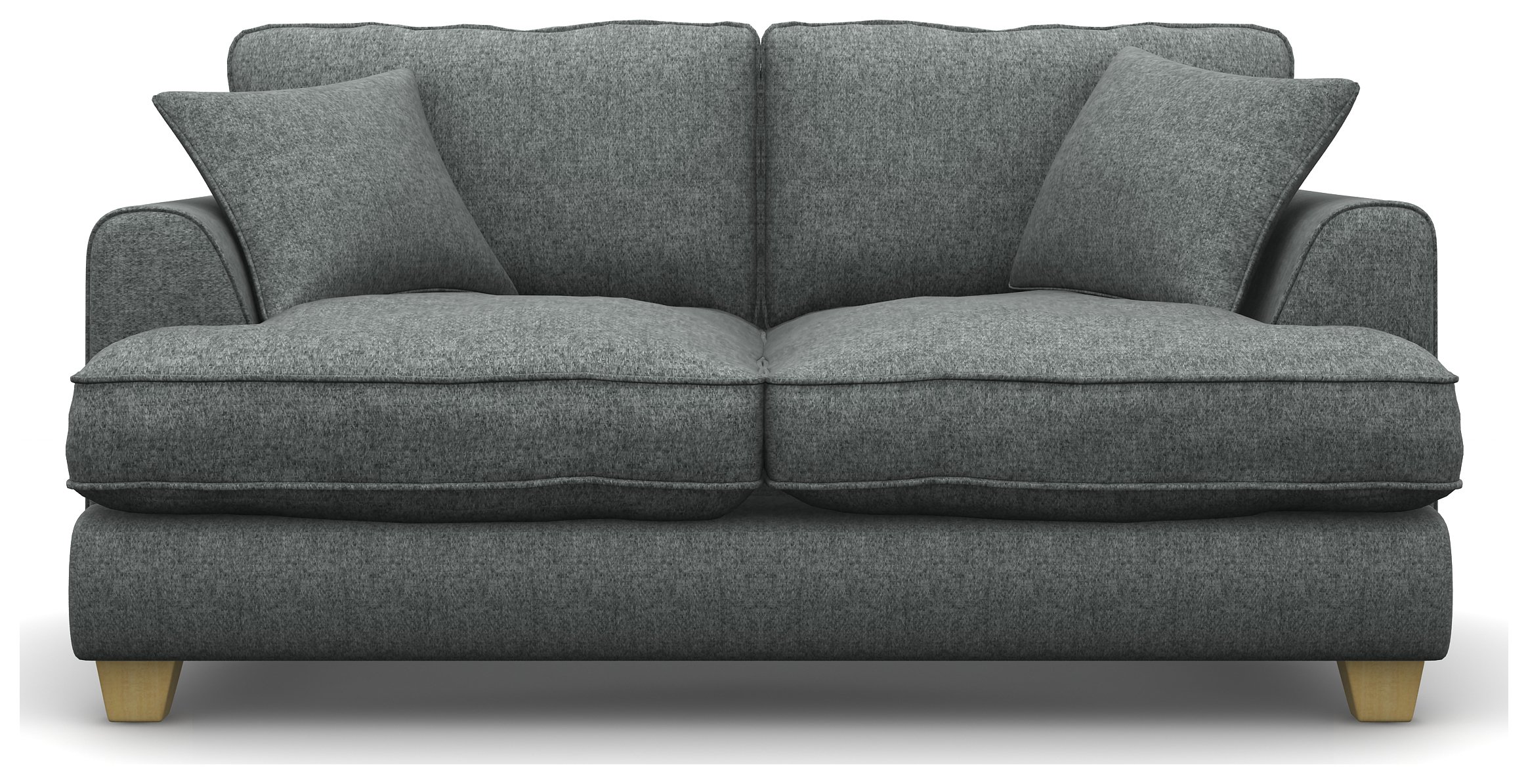 Heart of House Hampstead 2 Seater Tweed Fabric Sofa Review