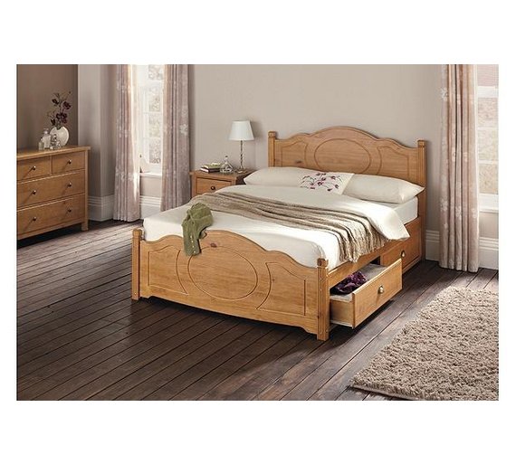 Buy Collection Sherington Single 2 Drawer Bed Frame Pine at Argos.co
