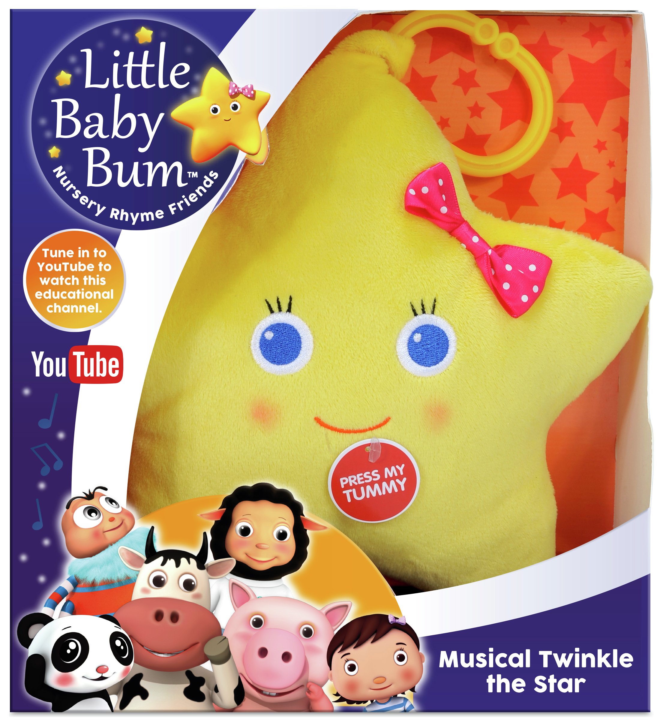 stuffed animal that plays twinkle twinkle little star