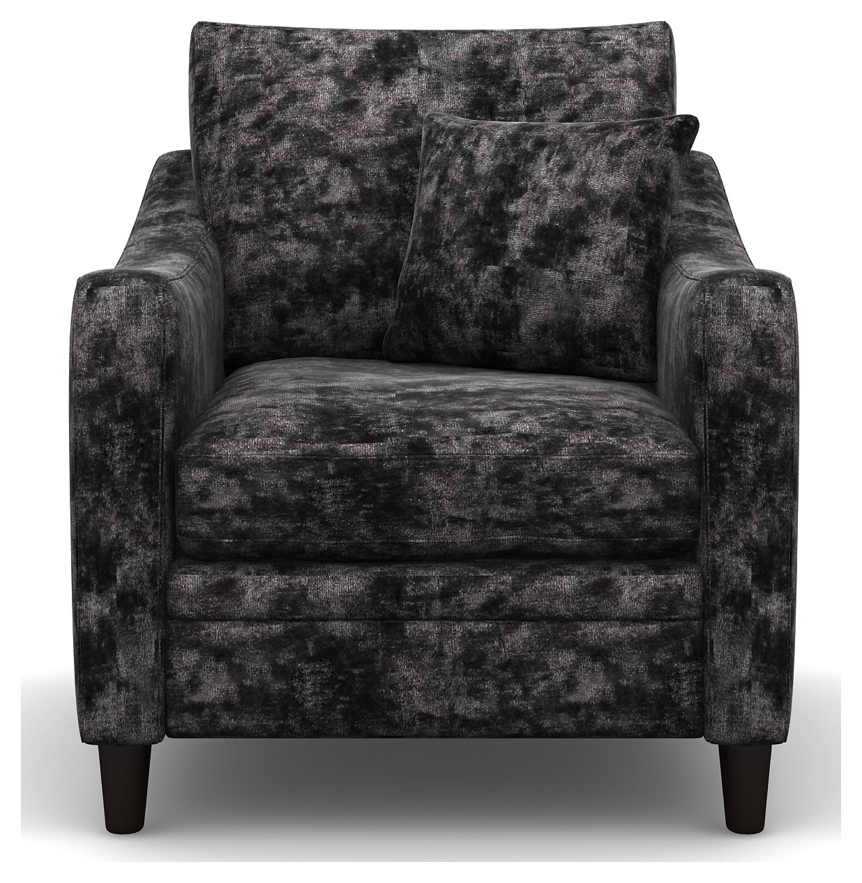 Heart of House Newbury Shimmer Fabric Chair - Steel Grey Review