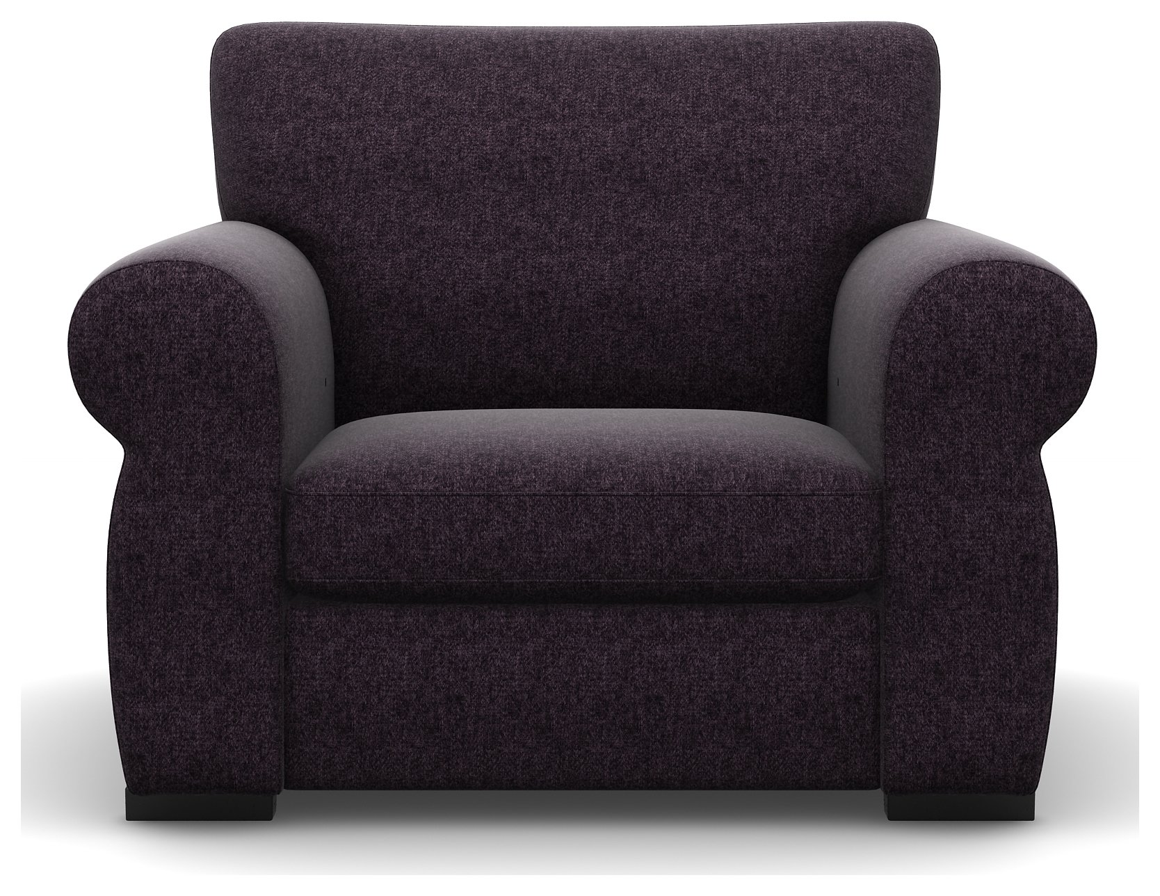 Heart of House Chloe Tweed Fabric Chair - Purple. Review