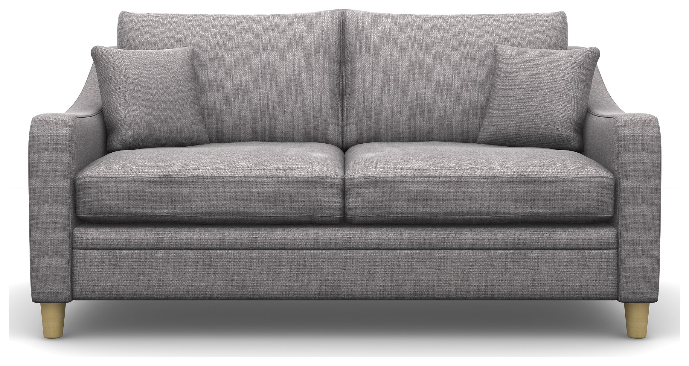 Heart of House Newbury 2 Seater Fabric Sofa - Ash. Review