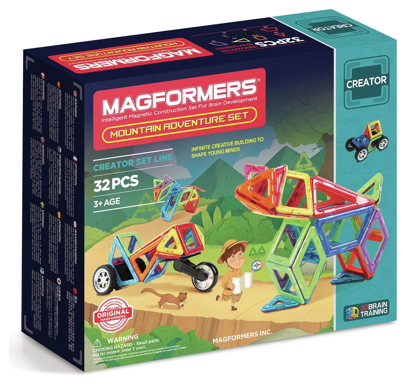 Magformers Adventure Mountain 32 Piece Set. Review