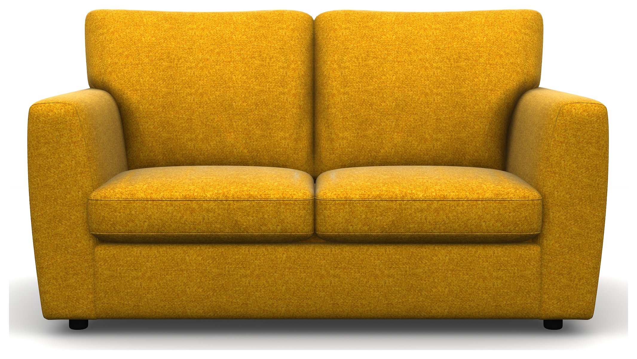 Heart of House Lucas 2 Seater Tweed Sofa - Saffron Yellow Review