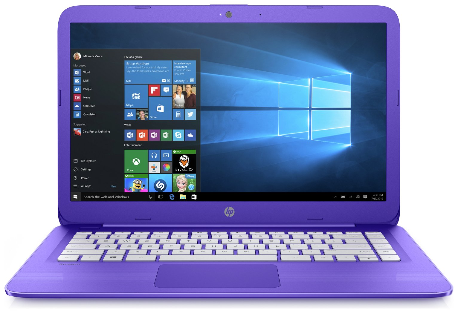 HP Stream 14 Inch Celeron 4GB 32GB Cloudbook review