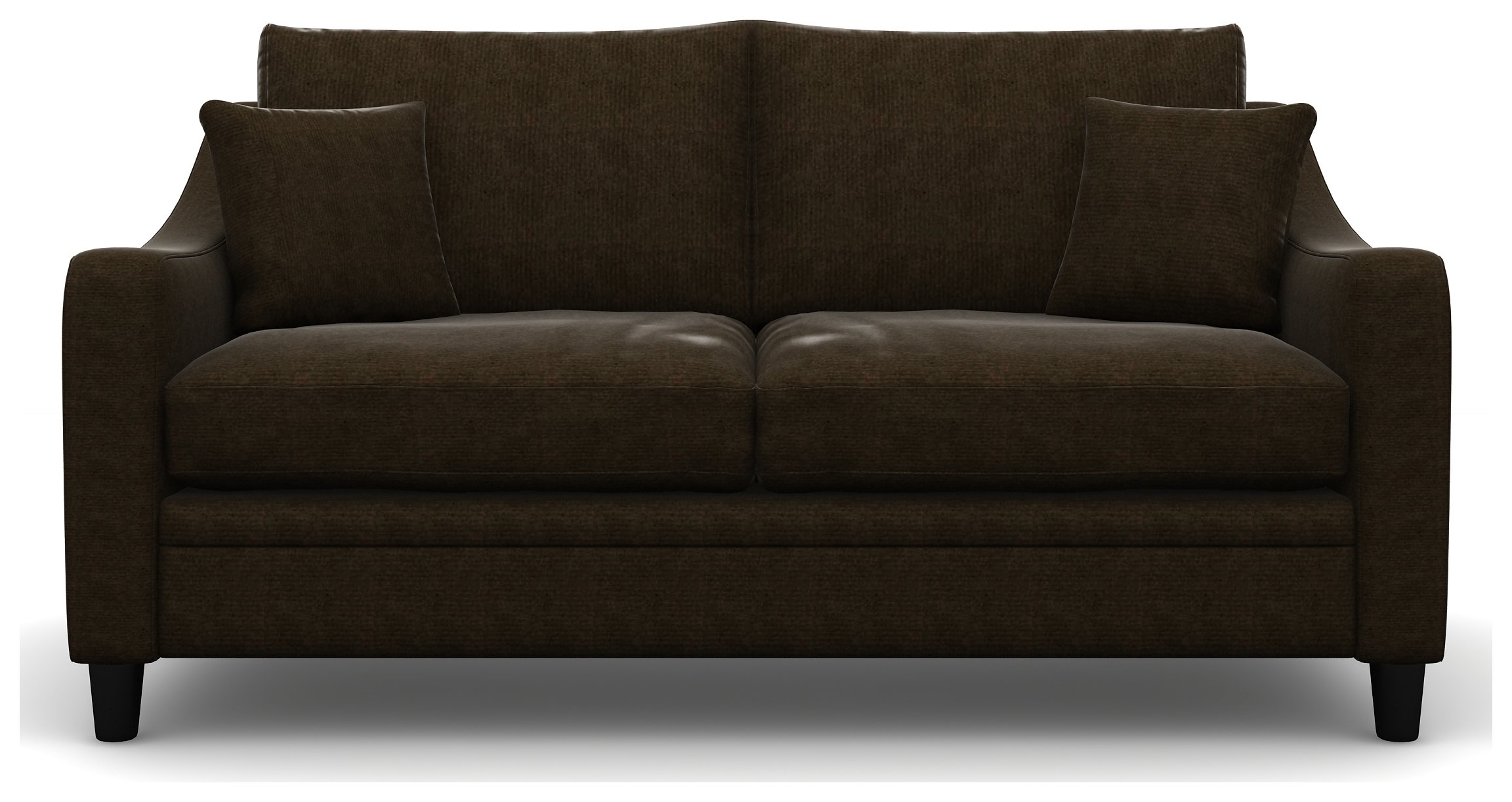 Heart of House Newbury 2 Seater Fabric Sofa - Dark Chocolate Review