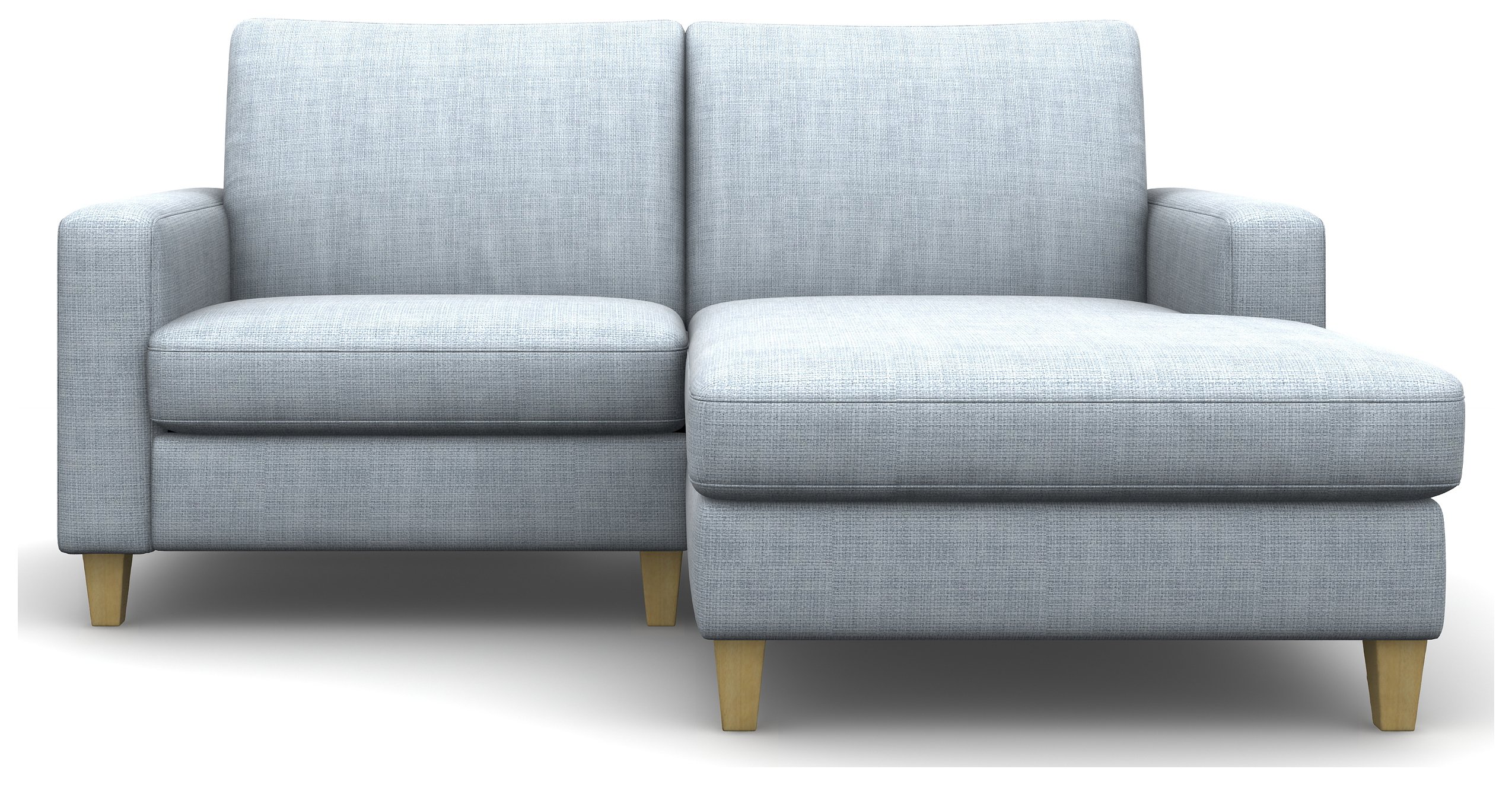 Heart of House Harrison Fabric Chaise Sofa - Sky Blue Review