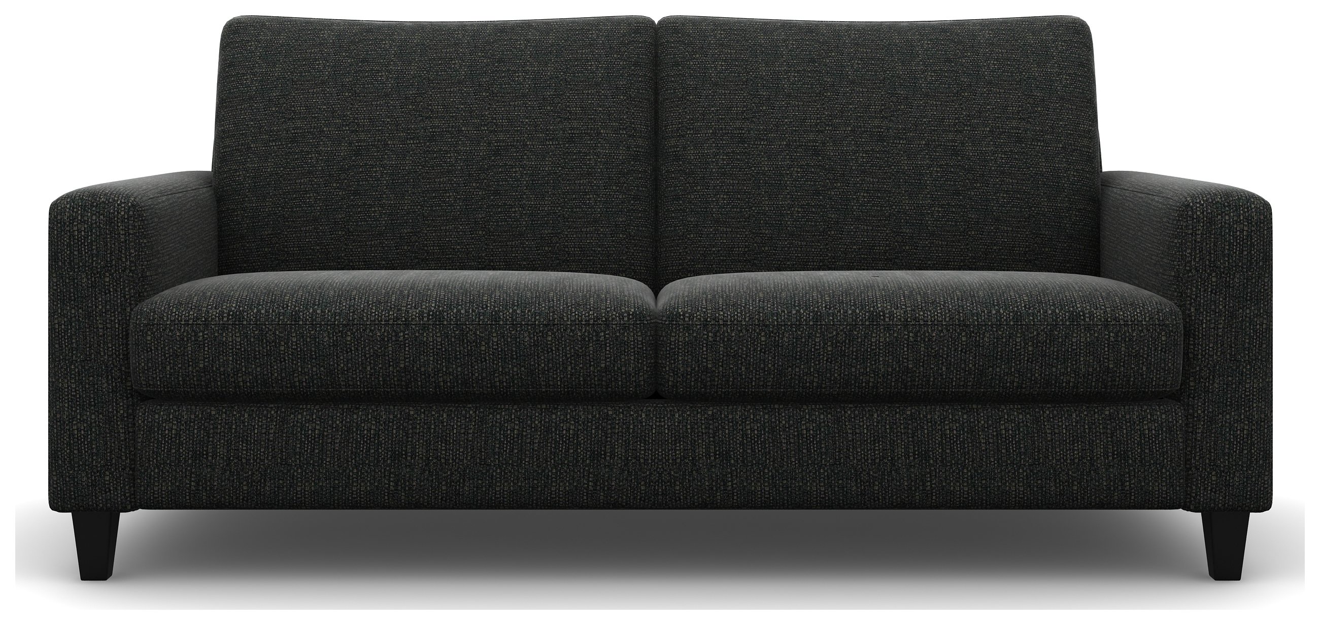 Heart of House Harrison 4 Seater Fabric Sofa - Dark Grey + Black Legs. Review