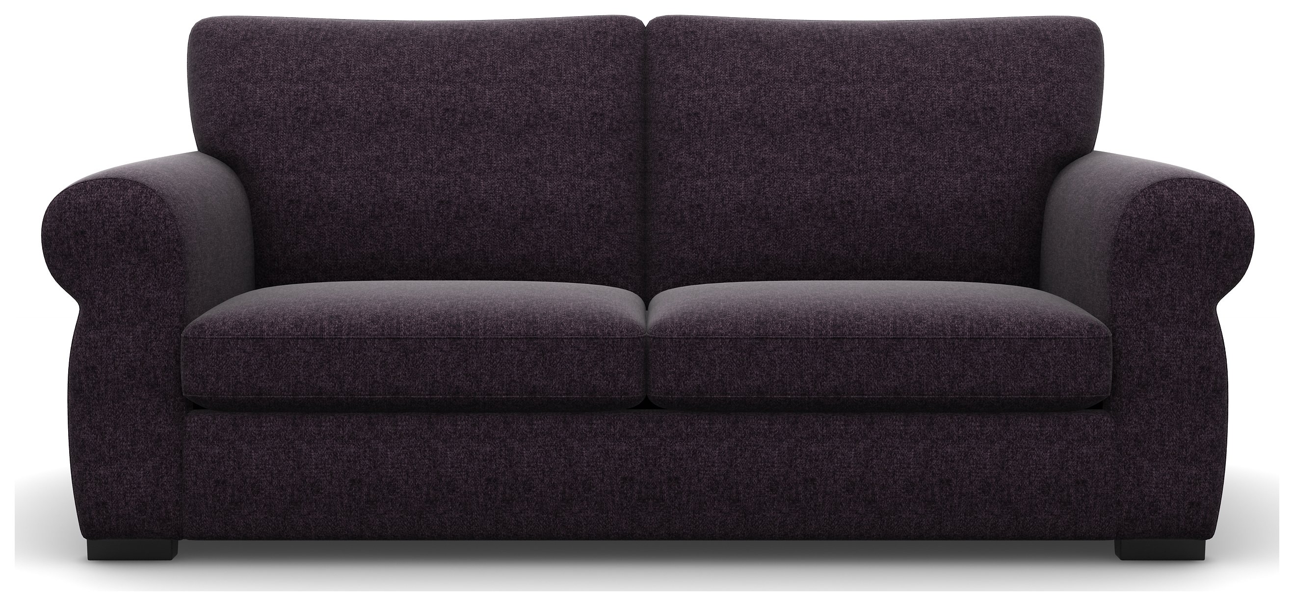 Heart of House - Chloe 3 Seater Tweed - Fabric Sofa - Purple Review