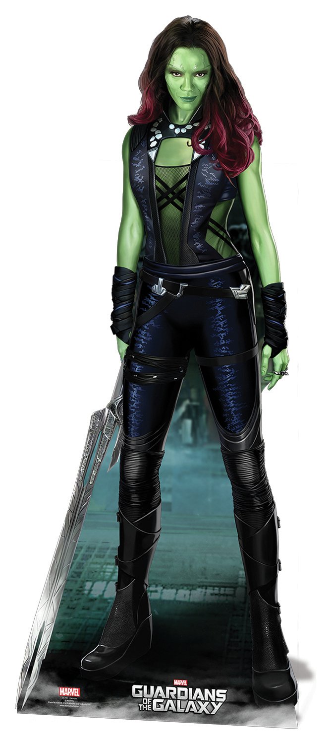 Star Cutouts Marvel's Gamora Cardboard Cutout review