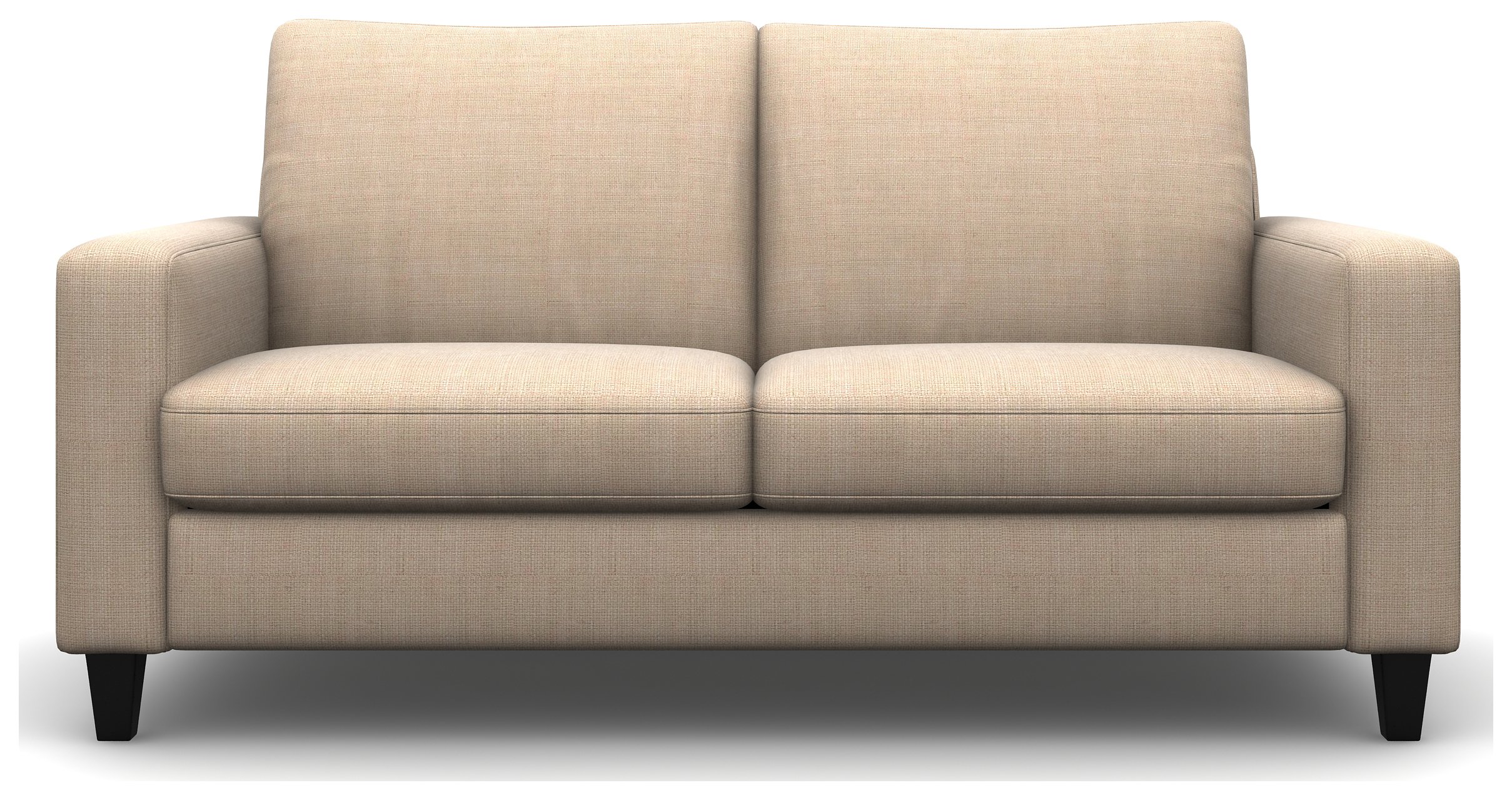 Heart of House Harrison 3 Seater Fabric Sofa - Sand + Black Legs. Review