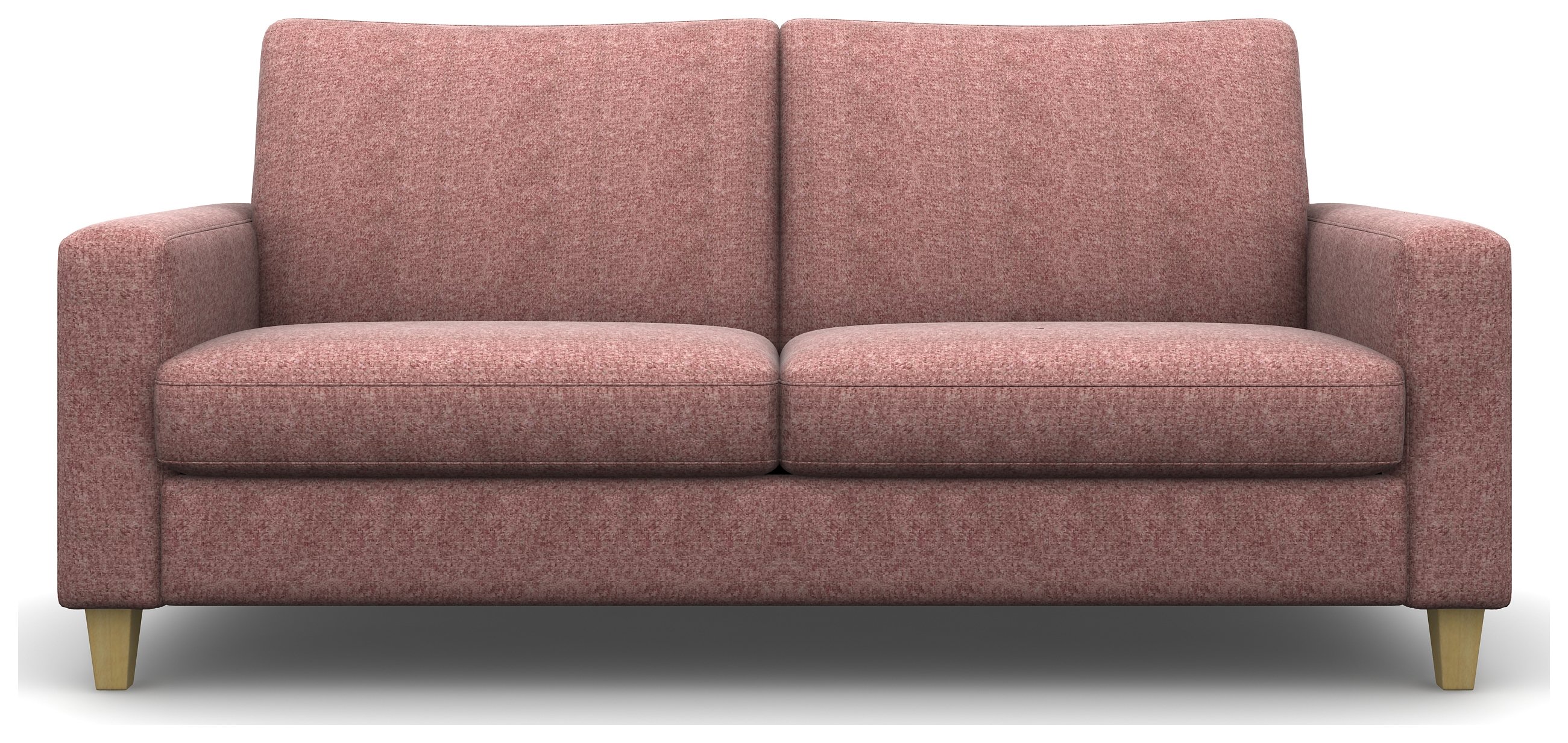 Heart of House Harrison 4 Seater Tweed Pink Fabric Sofa review