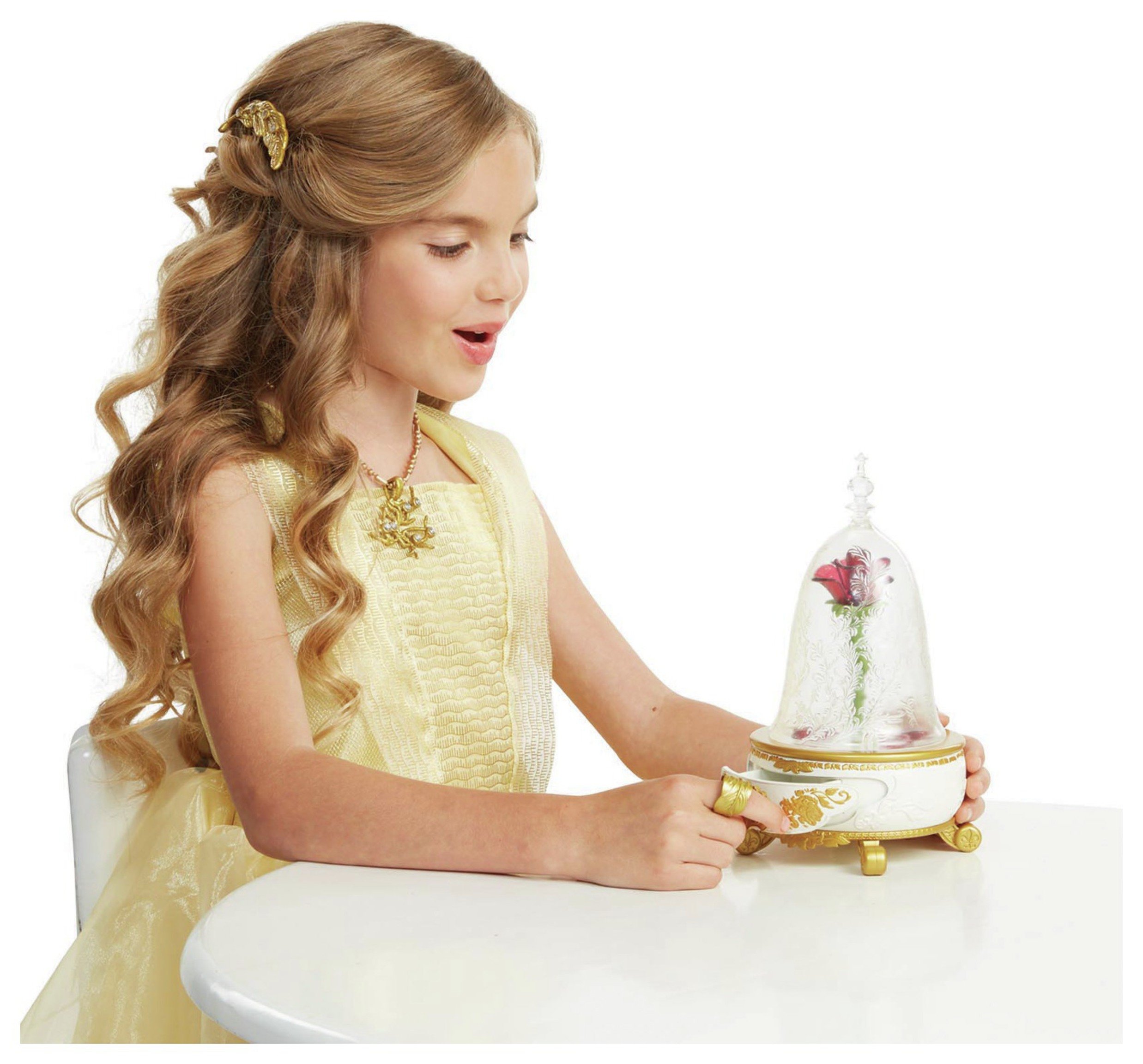 Buy Beauty and the Beast Enchanted Rose Jewellery Box at Argos.co ...